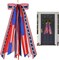 Patriotic Wreath Sash for Front Door Decorative Assorted Ribbons for Wreaths